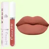CMAADU Velvet Matte Lipgloss 18 kleuren naakt vloeibare lippenstift Langdurige waterdichte rode lipgloss make -up cosmetica 6pcs6684493