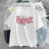 Men's T Shirts Bratz Shirt Men Women Fashion Cotton T-shirt Kid Hip Hop Short Sleeve Letter Print Oversized Camiseta Hombre Girls Top