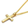 Pendentif Colliers Sumeng Hip Hop Alliage Croix Collier Cristal Jésus Strass Pour Hommes/Femmes 2024 Bijoux De Mode Cadeaux