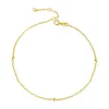 Инструменты Chuhan Gold Anklet Real Au750 Желто -золото