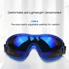 Dog Apparel Pet Adjustable Goggles Sunglasses Ski Glasses PC Lens PVC Frame Anti-UV Sun For Medium To Large Breed Dogs EyeWear