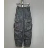 Women's Pants 2024 Jeans Trend Cotton Loose Casual Cargo High Quality Camo Trousers Y2k Clothes Traf Bra XL