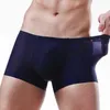 Underpants Men's Sexy Summer Thin Transparent Ice Silk Underwear Women Boxers Briefs Cotton Mens Size Small Male