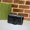 Super Mini Cross Body Bag Oryginalne skórzane blokujące Chevron Quild Crossbody Solid Color Torebka sprzedana z Box296z