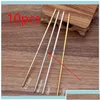 Headbands Jewelry10Pcs 125Xm Metal Iron Pins Blank Base Setting Hair Stick For Women Jewelry Bks Findings Components Diy Aessories Dr Dhnsr