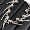 Chokers Cyberpunk overdrijven persoonlijkheid onregelmatige waterdruppel Chili klinknagel metalen ketting voor vrouwen Unisex unieke choker HUANZHI NIEUW YQ240201