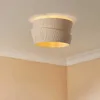 Lampade a sospensione Lampadario in stile crema francese Wabi Sabi Lampada a sospensione a LED per soggiorno Sala da pranzo Camera da letto Lampada a sospensione minimalista in tessuto fatto a mano YQ240201