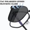 Mode polariserade solglasögon män kvinnor magnetiska klipp på glasögon optisk recept glasögonramar magnetklipp retro 2 i 240201