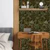 Tapety kwiatowa tapeta zielone liście skór i kij ciemne farmy Wildwood samoprzylepanie zagęszczenie do dekoracji szafy do sypialni domowej