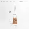 Shoulder Bags Fasion Tick Line Crocet Women andbags Kniing Cains Soulder Candy Color Woven Crossbody Bag Casual Small Tote PursesH2421