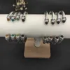 Bracelets de créateurs incorporés pour dames 5 mm de luxe de luxe bijoux de bijoux rotatif adapté à la circonférence de la main de la main 15-20cm de haute qualité Gire
