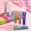 Face Body Glitter Gel 6 Color Face Body Glitter Sequins Gel Set Long Lasting Sparkling Hair Nails Makeup Festival Glitter 240123