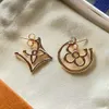 Mode nya studörhängen aretes orecchini för kvinnor fest bröllopälskare gåva smycken engagemang 2024