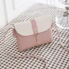 Designers Messenger Bag for Women Crossbody Camera Bag Läder Double Zip Color Matching Casual Wide Strap Shoulder Bags 0758