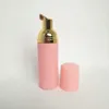 30 pz 60 ml Rosa Pompa di Schiuma di Plastica Riutilizzabile Bottiglia Cosmetica Vuota Ciglia Detergente Dispenser di Sapone Bottiglia di Shampoo Con Golden1289i