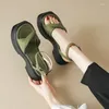 Sandalen Enkel Gesp Kruis Gebonden Vrouwen Schoenen Fee Open Teen Zomer 2024 Zapatos Mujer Sexy Cladiator Chaussure Femme