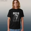 T-shirt da uomo 100% cotone manica corta stampa teschio maglietta da uomo casual streetwear uomo allentato maglietta o-collo t-shirt teschio uomo magliette Bbtee Q240201