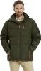 ALPHA CAMP Veste doudoune imperméable pour homme - Manteau d'hiver coupe-vent à manches longues - Veste chaude à capuche - Veste d'hiver rembourrée