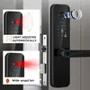 Smart Lock XSDTS Electronic Door Tuya Wifi Digital Biometric Camera Fingerprint Card Password Key Unlock