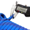 12mm Climbing Rope Outdoor Static Tree Rock Equipment Mountaineering Emergency Survival Safety Tool Escape Gear Car Rescue 240126