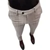 Męskie garnitury 2024 Casual Pants Men Solid Color Retro szerokie spodnie nogi wysokiej talii Harajuku nastolatek klasyczny styl A107