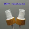 50pcs100pcs 24 410 Cosmetic Lotion Emulsion Pump Head Cap Bamboo Cosmetic Pressed Pump Lid for Shampoo Bottles Cream Head1242c