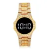 Relojes de pulsera Burei LED Pantalla digital Reloj de pulsera Estudiante Moda Diamante Damas Reloj de cuarzo 2022204C