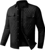 JMIERR MENS Koszulki Koszulki Casual Long Rleeve Snap Button Down Down Down z kieszeniami