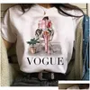 Women'S T-Shirt Plus Size S-3Xl Designer Womens Fashion White T-Shirt Letter Printed Short Sleeve Tops Loose Cause Clothes 26 Colours Dhf16