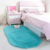 Carpets Soft Oval Memory Foam Bath Bathroom Floor Shower Mat Rug Entrance Doormat Non-Slip Home Decoration Tapete