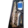 Zilver Altsaxofoon YAS 82Z Japan Merk Houtblazers Sax E-Flat Super muziekinstrument Met professionele Verzending Sax Mondstuk Gift