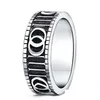 Bagues de bande Mode Uni Bague de luxe pour hommes Femmes Ghost Designer Bijoux Argent Couleur Drop Livraison Otlpd