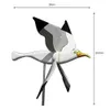 Seagull Windmill Garden Outdoor Bird Holiday Decorative Wind Spinners Personalized Courtyard Decor Gift Accessories 240122