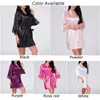 Mulheres sleepwear moda mulheres nightdress sexy longo laço lingerie banho robe vestido imitação gelo seda cor sólida camisola nightwear