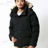 Canda Goose Jacket Women Down Cared Parka Men Men Canadian Goose Jackets رسالة طباعة الملابس الخارج