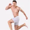 Boxer Slip Uomo Pantaloncini di seta di ghiaccio Mutande Maschili Mutandine da uomo di grandi dimensioni in rete Boxer lungo traspirante per uomo Intimo 240117