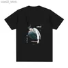 Men's T-Shirts Death Note T-Shirt Men Women Plus Size Fashion O-Neck Daily Casual Breathable Streetwear Oversized Printed Loose Unisex Tees Q240201