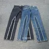 Our Legacy Jeans Délavé Dirty Fit Jeans pour hommes Jeans en détresse Jeans décontractés amples taille moyenne haute jambe droite