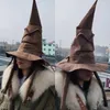 Party Supplies Fashion Witch Wizard Hat All-match Pointed Halloween Dress Up Cosplay Decoration Props Accs For Women Men