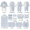 Ensembles de vêtements 23 pièces/ensemble bébé filles barboteuse coton garçons body pour enfants enfants vêtements costumes imprimer 0-6M