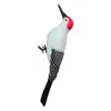 Garden Decorations Handmade Bird Woodpecker Realistic Art House Gift Film Handcrafted Outdoor Decoration Model For Yard Patio