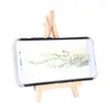 Decorative Plates Original Wood Color Children'S Display Small Easel Desktop Mobile Phone Po Frame Stand Solid Tripod