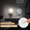 Luzes noturnas luz usb lâmpada recarregável para armário de cozinha guarda-roupa escada sem fio led interruptor de botão de armário