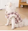 Odzież dla psa Ubrania zimowe ciepłe plus aksamit kamizelka trakcji dla małych dużych misiów szczeniak