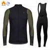 Men's T-ShirtsWinter Thermal Fece Cycling Jersey Set Sports Team Suit Mountian Clothing Ropa Ciclismo Invierno HombreH2421