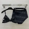 Carta feminina praia sutiã briefs conjunto sexy firefree biquinis banho verão spa piscina festa maiô