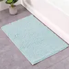 Bath Mats Chenille Mat Anti Slip Gray Water Absorb Bathroom Carpet For Living Room Bedroom Rugs Kitchen Floor Tapete De Banheiro