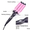 Curling Irons Hair Hair Iron Ceramic Triple Barrel Curler Wave Waver Styling Tools Styler Wand 240126 Drop Delivery Products Dhnzo