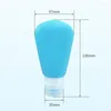 Storage Bottles 90ml Portable Sub-Bottling Lotion Squeeze Tube Silicone Travel Refillable Bottle Shampoo Container