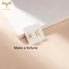 Stud Oorbellen Cool Asymmetrisch Retro Chinees Woord Voor Mannen Maken Een Fortuin Zegenen Brief Oor Pierc Sieraden Accessoire Geschenken